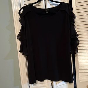 Worthington cold shoulder work blouse